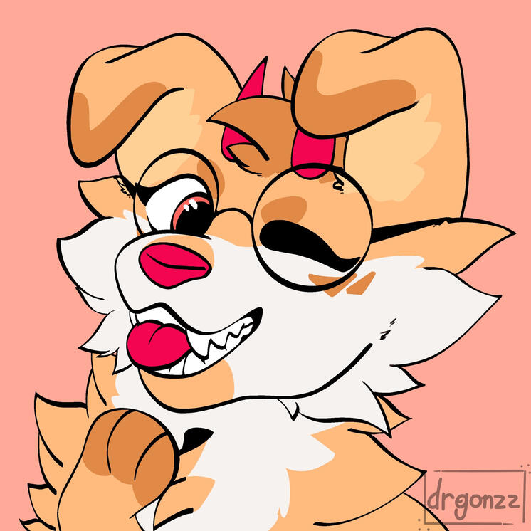 Flat Color Headshot